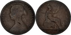 World Coins - Coin, Great Britain, 1/2 Penny, 1861