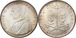 World Coins - Vatican, Paul VI, 500 Lire, 1967 - Anno V, Rome, Silver, , KM:99
