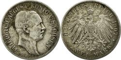 World Coins - Coin, German States, SAXONY-ALBERTINE, Friedrich August III, 2 Mark, 1907
