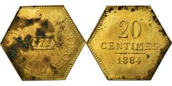 World Coins - Coin, France, 20 Centimes, 1884, , Brass