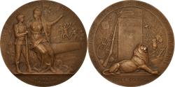 World Coins - France, Medal, French Third Republic, History, Grandhomme, , Bronze
