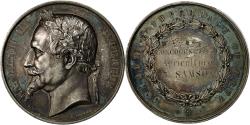 World Coins - France, Medal, Napoléon III, Académie Impériale de Metz, 1869/70