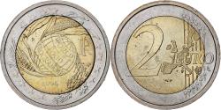 World Coins - Italy, 2 Euro, World Food Program globe, 2004, Rome, , Bi-Metallic