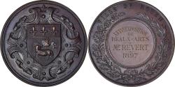 World Coins - France, Medal, XXXVème Exposition de Beaux-Arts de Rouen, Arts & Culture, 1897