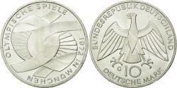 World Coins - Coin, GERMANY - FEDERAL REPUBLIC, 10 Mark, 1972, Karlsruhe, , Silver
