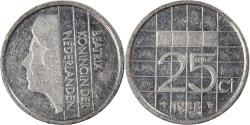 World Coins - Coin, Netherlands, 25 Cents, 1988