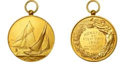 World Coins - France, Medal, Régates du Crotoy, Shipping, 1892, Vernon, , Gilt