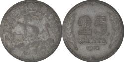 World Coins - Coin, Netherlands, Wilhelmina I, 25 Cents, 1941, , Zinc, KM:174