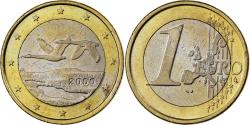 World Coins - Finland, 1 Euro, 2000, Vantaa, Bi-Metallic,