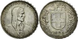 World Coins - Coin, Switzerland, 5 Francs, 1925, Bern, , Silver, KM:38