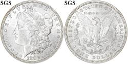 Us Coins - Coin, United States, Morgan dollar, 1880, U.S. Mint, Philadelphia, SGS, MS65