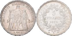 World Coins - France, 5 Francs, Hercule, 1873, Paris, Silver, , Gadoury:745.a, KM:820.1