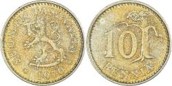World Coins - Coin, Finland, 10 Pennia, 1970