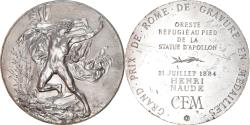 World Coins - France, Medal, Gravure, Grand Prix de Rome, Oreste, Arts & Culture, 1971, Henri