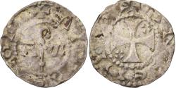 World Coins - Corbie Abbey, Picardie, Denier, 11-12th century, Billon,