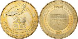 World Coins - France, Token, Le Croisic -  Océarium n°3, 2012, Copper-nickel Aluminium, MDP