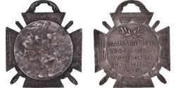 World Coins - France, Medal, Journée du poilu, WAR, 1915, Bargas, , Silvered bronze
