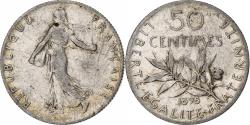 World Coins - France, 50 Centimes, Semeuse, 1898, Paris, Silver, , Gadoury:420