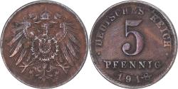 World Coins - Coin, Germany, 5 Pfennig, 1918