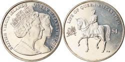 World Coins - Coin, BRITISH VIRGIN ISLANDS, Dollar, 2012, Franklin Mint, Reine Elizabeth à