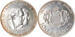 World Coins - Coin, Monaco, Rainier III, Heir Apparent Prince Albert, 100 Francs, 1982