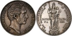 World Coins - Kingdom of Bavaria, Maximilian II, 2 Gulden, 1855, Munich, Silver,