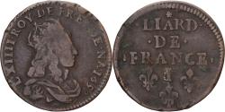 World Coins - Coin, France, Louis XIV, Liard, 1658, Limoges, , Copper, KM:192.9