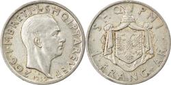 World Coins - Coin, Albania, Zog I, Frang Ar, 1935, Rome, , Silver, KM:16