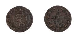 World Coins - Coin, German States, NASSAU, Wilhelm, 1/4 Kreuzer, 1822, Wiesbaden,