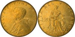 World Coins - Coin, VATICAN CITY, Paul VI, 20 Lire, 1965, , Aluminum-Bronze, KM:80.2