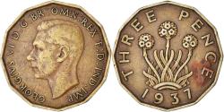 World Coins - Coin, Great Britain, 3 Pence, 1937