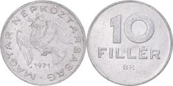 World Coins - Coin, Hungary, 10 Filler, 1971
