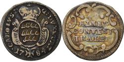 World Coins - Coin, German States, WURTTEMBERG, Karl Eugen, 1/48 Thaler, 1784,