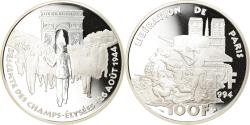World Coins - Coin, France, Libération de Paris, 100 Francs, 1994, BE, , Silver