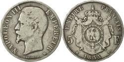 World Coins - Coin, France, Napoleon III, Napoléon III, 5 Francs, 1855, Strasbourg