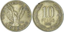 World Coins - Coin, Chile, 10 Pesos, 1989