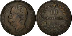 World Coins - Coin, Italy, Umberto I, 10 Centesimi, 1893, Birmingham, , Copper