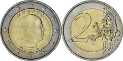 World Coins - Monaco, Albert II, 2 Euro, 2011, Paris, , Bi-Metallic, KM:195