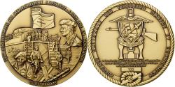 World Coins - France, Medal, 70ème Anniversaire du Débarquement de Normandie, D-DAY, 2014