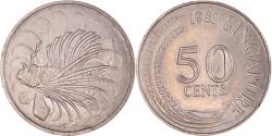 World Coins - Coin, Singapore, 50 Cents, 1981, Singapore Mint, , Copper-nickel, KM:5