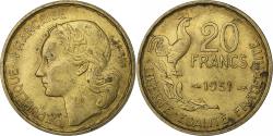 World Coins - France, 20 Francs, Guiraud, 1951, Paris, Aluminum-Bronze, , KM:917.1
