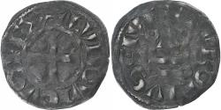 World Coins - France, Louis VIII-IX, Denier Tournois, 1223-1244, Billon,
