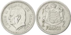 World Coins - Coin, Monaco, 2 Francs, Undated (1943), , Aluminum, Gadoury:MC 133
