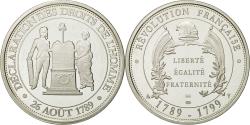 World Coins - France, Medal, Déclaration des Droits de l'Homme, 1989, Proof, , Silver