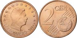 World Coins - Luxembourg, 2 Euro Cent, 2006, Vantaa, Copper Plated Steel,