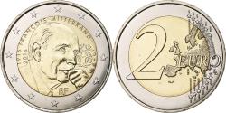 World Coins - France, 2 Euro, François Mitterrand, 2016, Pessac, Bi-Metallic,