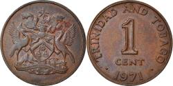 World Coins - Coin, TRINIDAD & TOBAGO, Cent, 1971, Franklin Mint, , Bronze, KM:1