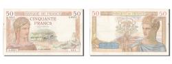 World Coins - Banknote, France, 50 Francs, 50 F 1934-1940 ''Cérès'', 1939, 1939-01-12