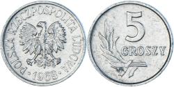 World Coins - Coin, Poland, 5 Groszy, 1968