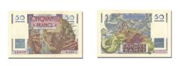 World Coins - Banknote, France, 50 Francs, 50 F 1946-1951 ''Le Verrier'', 1950, 1950-08-24